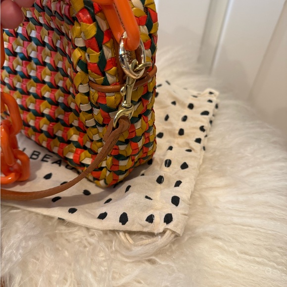 Clare V Midi Sac, Rattan Marigold Multi, Crossbody - Picture 5 of 10